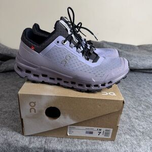 On Cloud Cloudultra Trail Running Shoes Lavender Eclipse 7 $180
